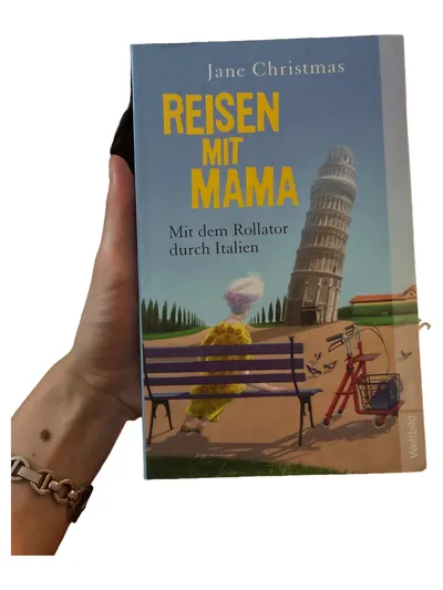 Reisen mit Mama Jane Christmas Taschenbuch Abenteuerroman Italien Rollator