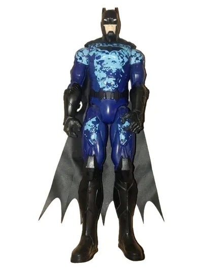 DC Comics Batman Actionfigur 30cm Tech Camo Blau Kinder Spielzeug