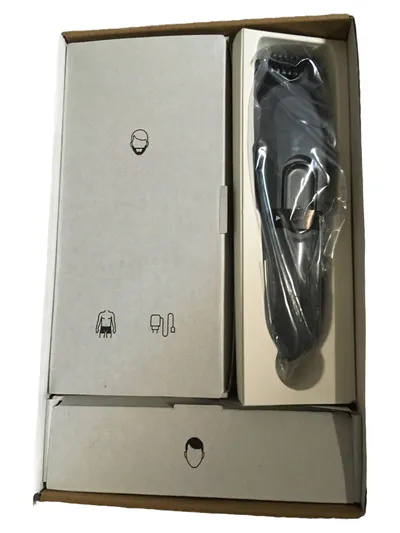 Braun Rasierset Herren Bartschneider Trimmer Haarschneider Schwarz
