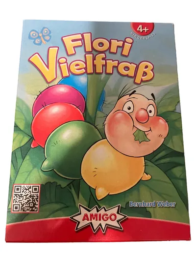 Amigo Flori Vielfraß Brettspiel Kinderspiel Würfelspiel ab 4 Jahre