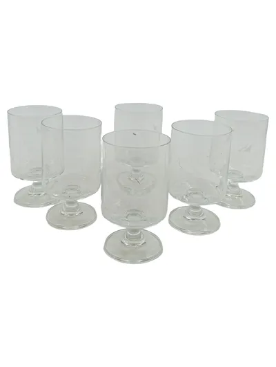 Zwiesel Kristallglas Weingläser Set 6 Stück mit Gravur Transparent