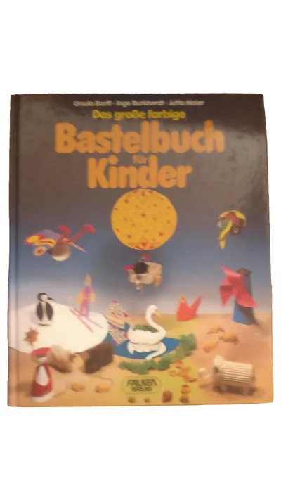 FALKEN VERLAG Das große farbige Bastelbuch Kinder Activity Buch Mehrfarbig