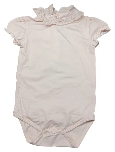 Tartine et Chocolat Baby Body Mädchen Rosa Rüschen Gr. 18M/86