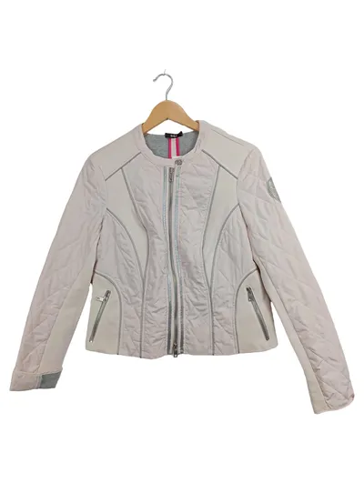 BiBA Damen Steppjacke Rosa Gr. 40 Gesteppt Casual Übergangsjacke