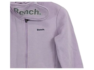 Bench Fleecejacke Mädchen Gr. 164 Lila Sweatjacke Stehkragen