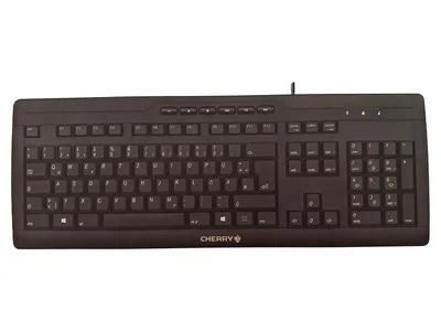 CHERRY Tastatur Schwarz QWERTZ USB Kabelgebunden PC Computer