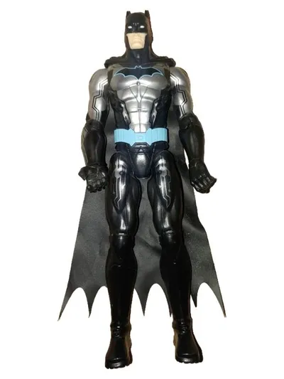 DC Comics Batman Bat-Tech Actionfigur 30cm Schwarz Kinder Abenteuer Spielzeug