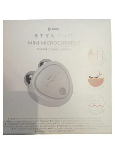 Stylpro Mini Microcurrent Gesichtsmassagegerät Straffung Silber