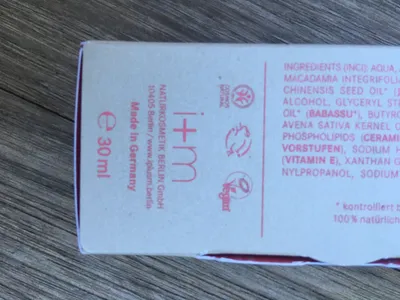 i+m Mix & Match The Barrier Cream 5% Ceramide Complex 30ml Gesichtscreme Vegan