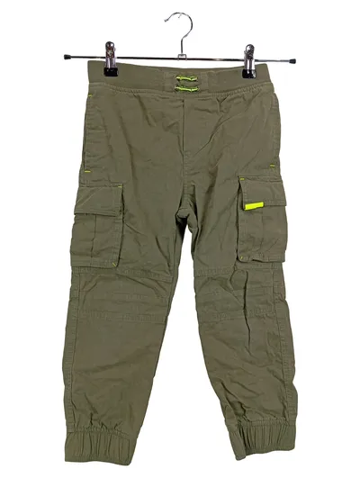 Killtec Kinder Cargohose Gr. 128 Oliv Outdoor Jogger Baumwolle