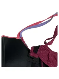 Ulla Popken Damen Bikini Set Gr. 95D Lila Glitzer Bügel NEU 4