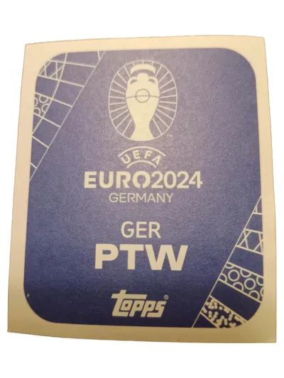 Topps UEFA EURO 2024 Germany Sticker GER PTW Fanartikel Sammelsticker