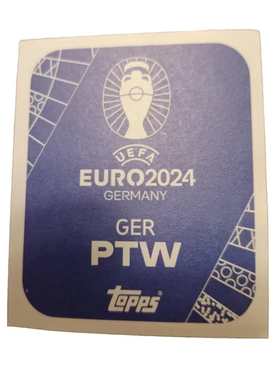 Topps UEFA EURO 2024 Germany Sticker GER PTW Fanartikel Sammelsticker