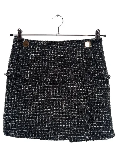 DAY Birger et Mikkelsen Tweed Rock Damen Gr. 38 Schwarz Elegant