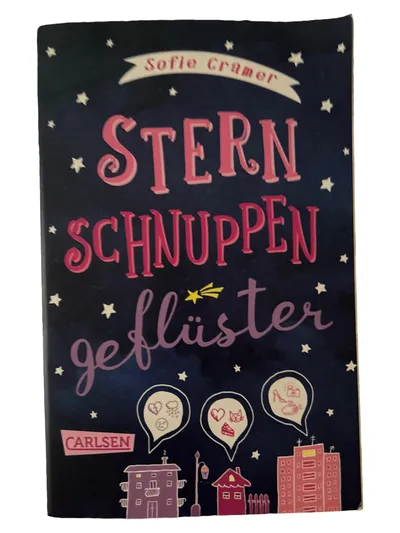 Sternschnuppengeflüster Sofie Cramer Roman Geschenkbuch Carlsen Taschenbuch