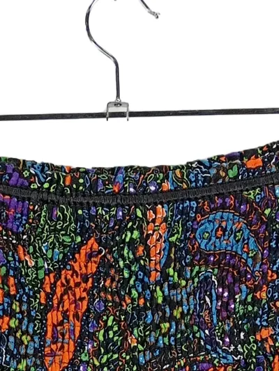 Mango Damen Bandeau Kleid Paisley Muster Bohemian Gr. S/36