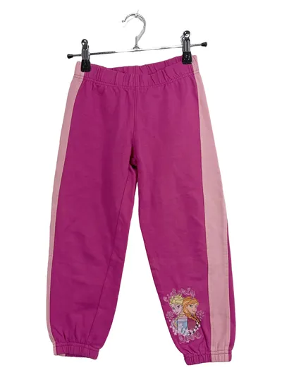 Disney Die Eiskönigin Jogginghose Mädchen Gr. 110/116 Pink Elsa Anna