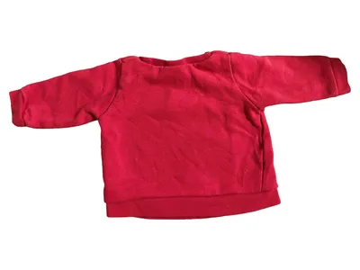 Boley Mädchen Langarmshirt Gr. 62 Rot Baumwolle Applikation Alltag