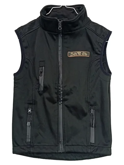 Dare 2b Softshell Funktionsweste Kinder Gr. 128 Schwarz Outdoor