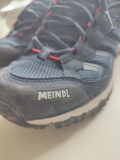 Meindl Wanderschuhe Herren Gr. 39 Blau Gore-Tex Outdoorschuhe