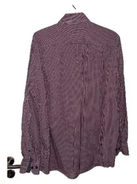 CASAMODA Herren Freizeithemd Langarm Kariert Rot Weiß Comfort Fit XL 2