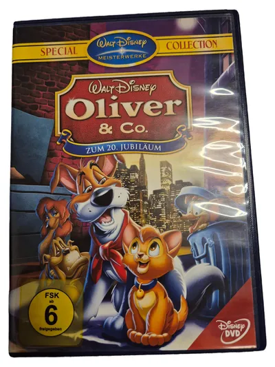 Disney Oliver & Co. DVD Animationsfilm Deutsch Englisch Ab 6