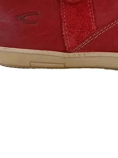Camel Active Damen Stiefelette Rot Leder Gr. 39,5 Slouch Boots