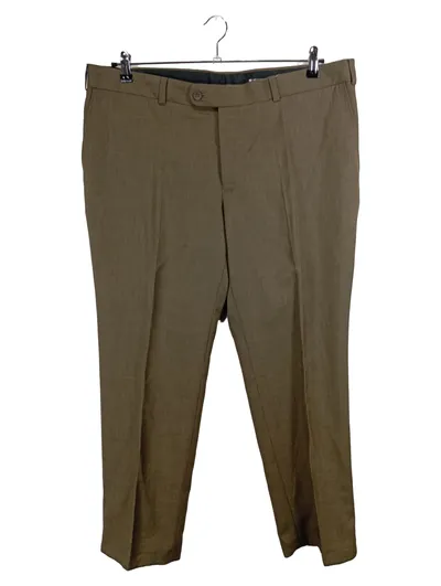 CANDA Anzughose Herren Gr. 27 Oliv Klassisch Business Hose