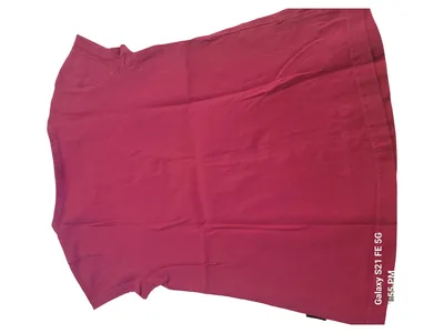 Trigema Mädchen T-Shirt Baumwolle Kurzarm Rosa Applikation Gr. 116
