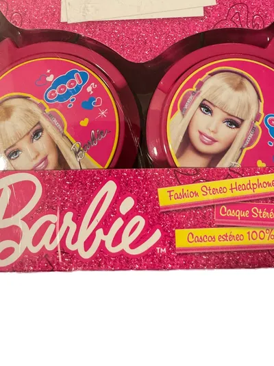 Lexibook Barbie HP010BB Kinder Kopfhörer Pink Fashion Stereo Kids Safe