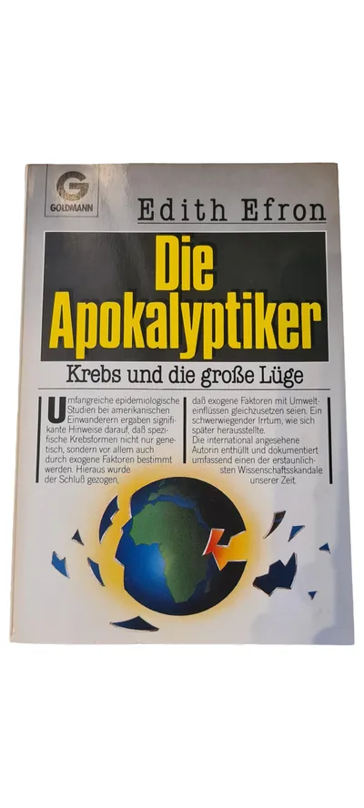 Efron Krebs & Große Lüge Goldmann Taschenbuch Medizin Fachbuch Epidemiologie