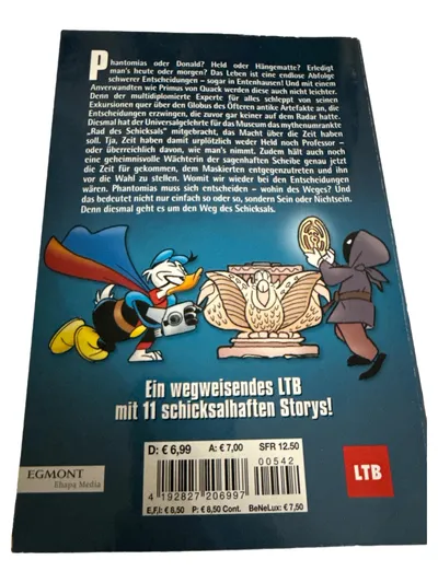 Egmont Lustiges Taschenbuch 542 Phantomias Abenteuer 11 Disney Stories