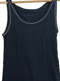 Campus by Marc O'Polo Damen Unterhemd Tank Top Schwarz Gr. M Baumwolle 2