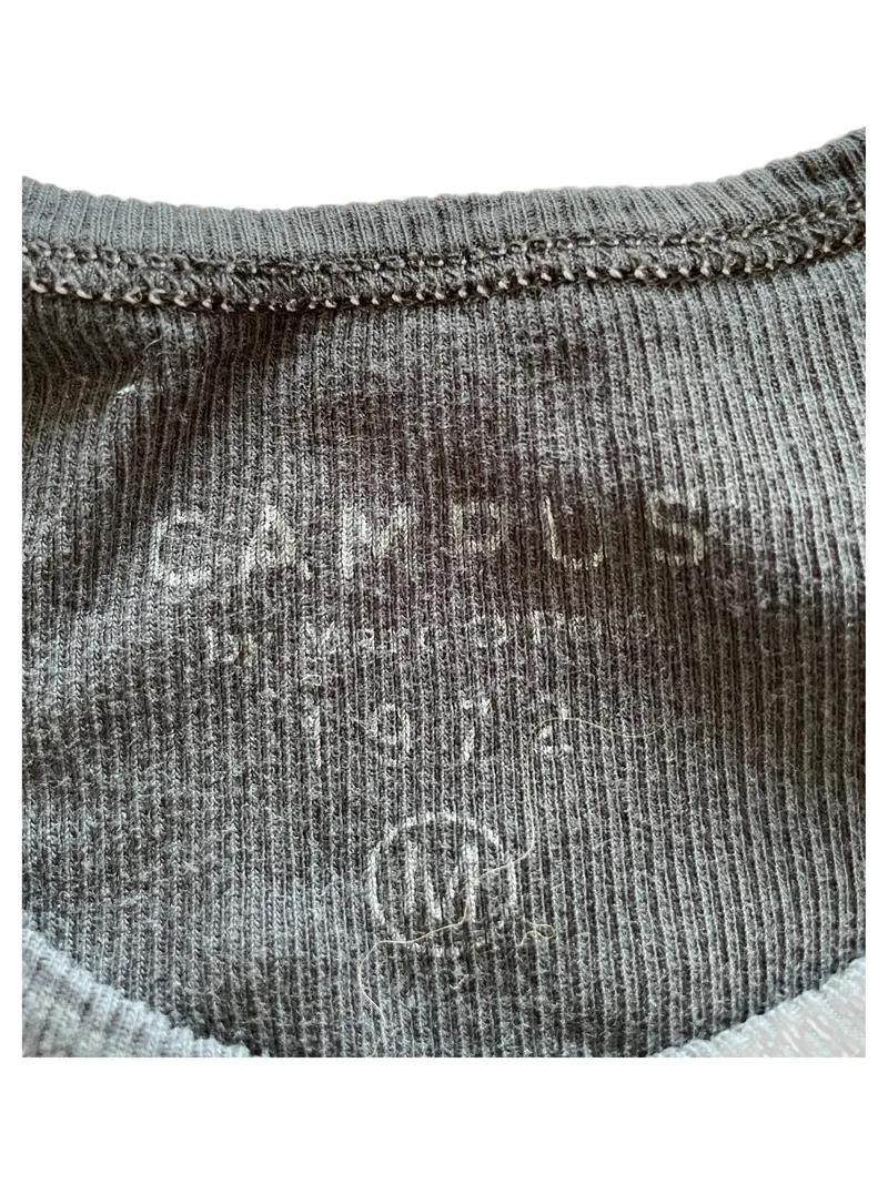 Campus by Marc O'Polo Damen Unterhemd Tank Top Schwarz Gr. M Baumwolle 3