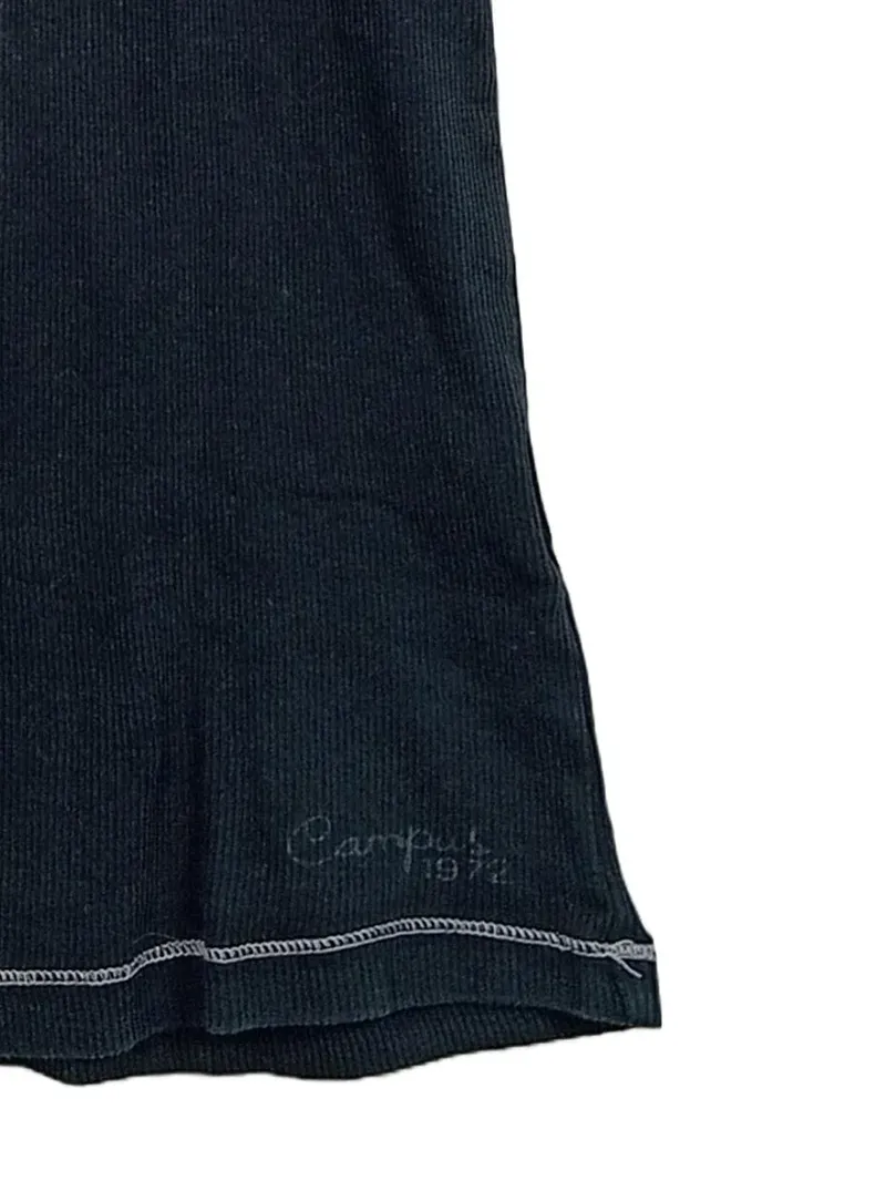 Campus by Marc O'Polo Damen Unterhemd Tank Top Schwarz Gr. M Baumwolle 4