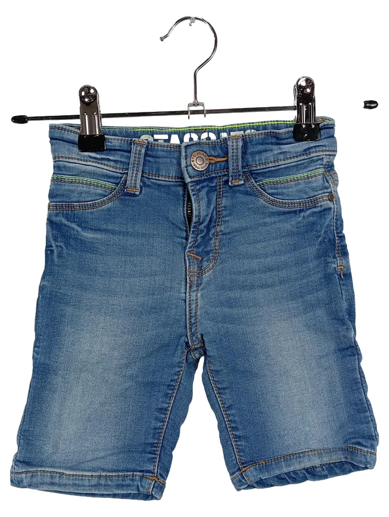STACCATO Jeans Shorts Kinder Gr. 98 Blau Denim Bermuda Sommer 1