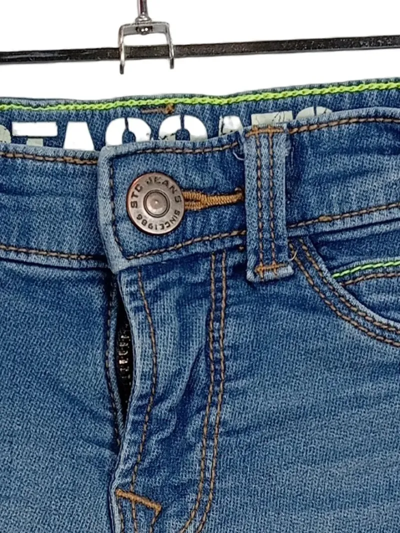 STACCATO Jeans Shorts Kinder Gr. 98 Blau Denim Bermuda Sommer 4