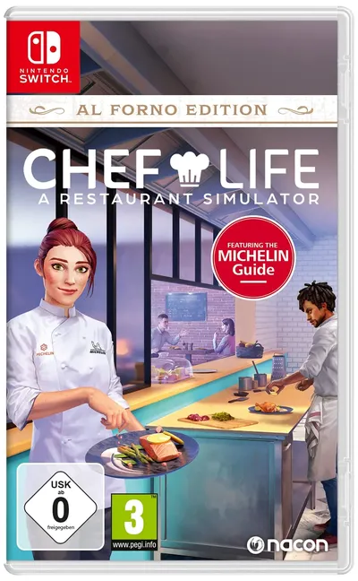 Nacon Chef Life A Restaurant Simulator Al Forno Edition Nintendo Switch Spiel