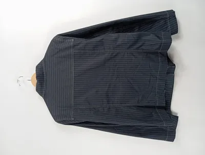 Bianca Jeansjacke Blau Gestreift Casual Damen Gr. 42