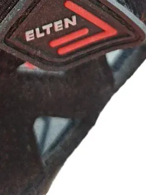 ELTEN Sicherheitsschuhe ESD Klettverschluss Gr. 39 Schwarz Rot Arbeitsschuhe 6