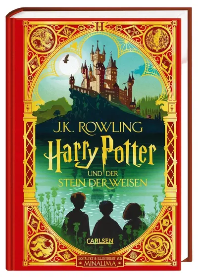 Harry Potter Stein der Weisen Schmuckausgabe Hardcover MinaLima Carlsen