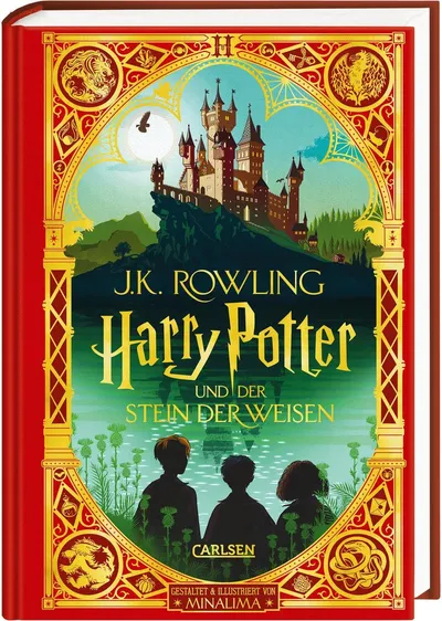 Harry Potter Stein der Weisen Schmuckausgabe Hardcover MinaLima Carlsen