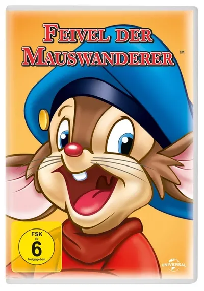 Feivel der Mauswanderer DVD Animationsfilm Zeichentrick Kinderfilm FSK 6