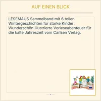 Carlsen LESEMAUS Winter Geschichten 6in1 Vorlesebuch Kinderbuch Hardcover 2
