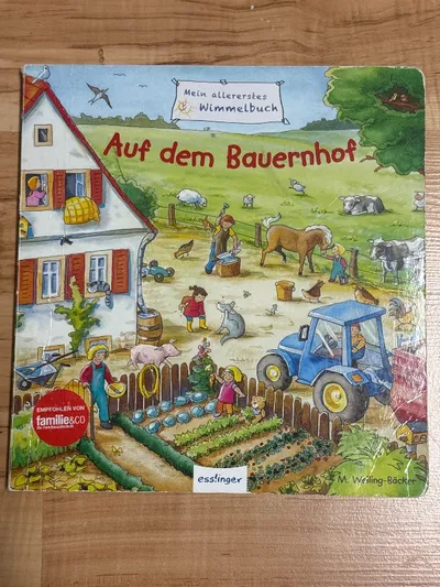 Esslinger Mein allererstes Wimmelbuch Bauernhof Babybuch Deutsch Hardcover