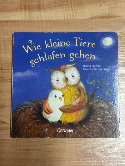 Oetinger Wie kleine Tiere schlafen gehen Buch Marina Rachner Gute Nacht