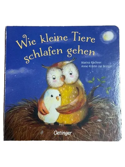 Oetinger Wie kleine Tiere schlafen gehen Buch Marina Rachner Gute Nacht