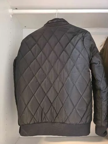 SMOG Steppjacke Herren Gr. S schwarz gesteppt Übergangsjacke Blouson