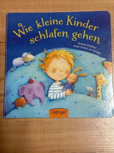 Oetinger Babybuch Wie kleine Kinder schlafen gehen Marina Rachner Hardcover