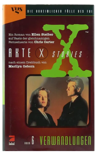 Akte X Stories 6 Verwandlungen Ellen Steiber Science-Fiction Roman Hardcover